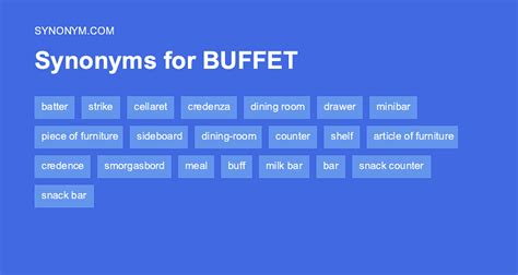 buffet synonym.